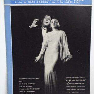 1934 Sheet Music She Reminds Me Of You Walks Like You...Mack Gordon Harry Revel!